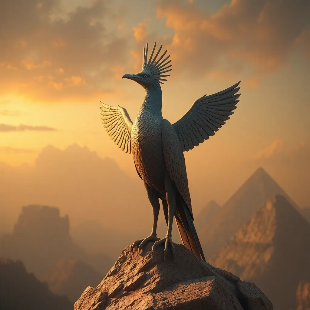 The Bennu Bird: A Mythical Essence of Life and Death