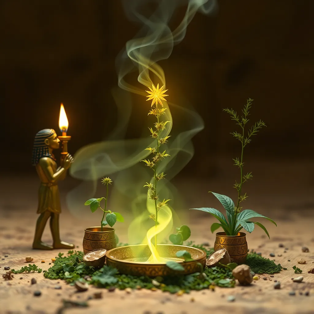 The Connection Between Sacred Herbs and Egyptian Ceremonies