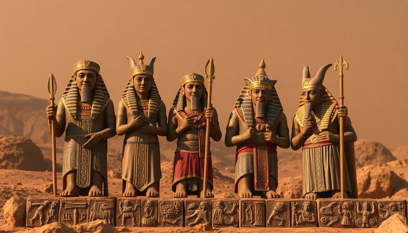 The Deities of the Nomes: Understanding Their Role in Egyptian Lore