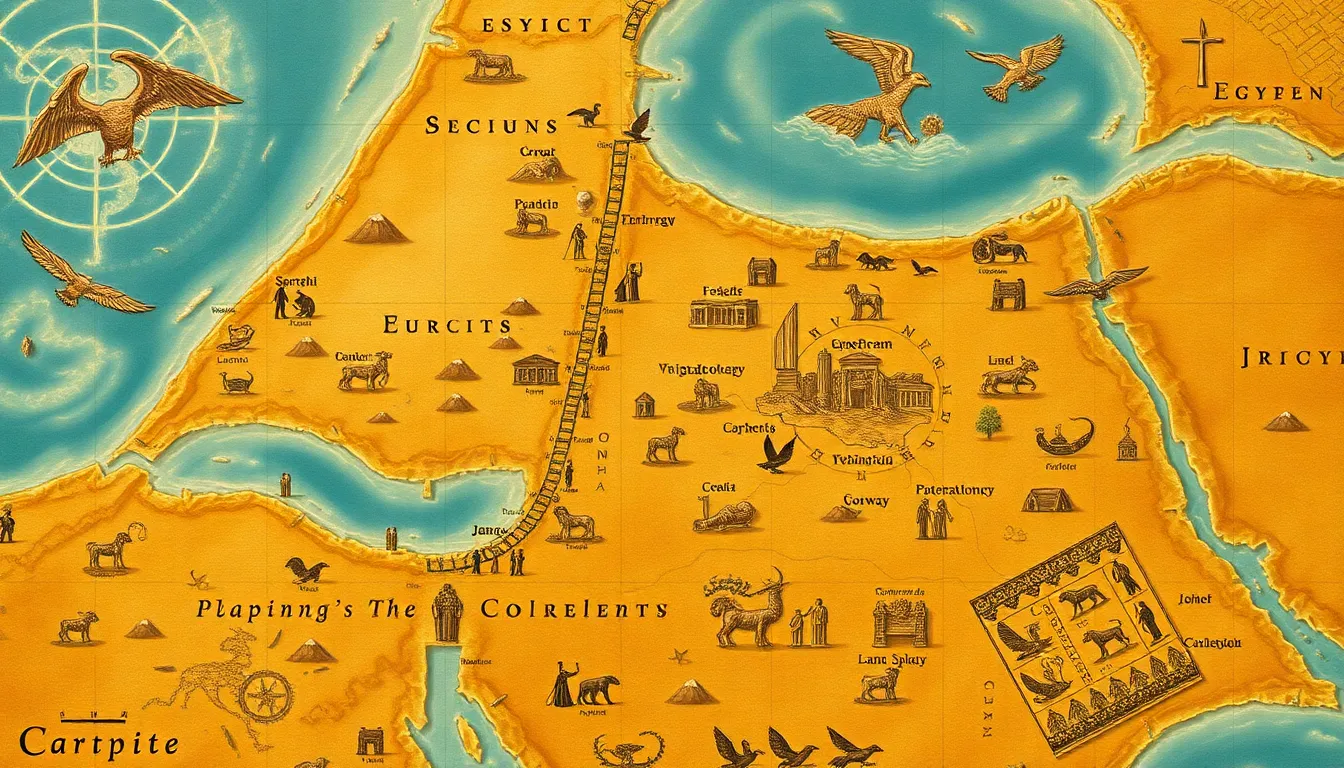 The Divine Map of Egypt: Nomes and Their Mythical Beings