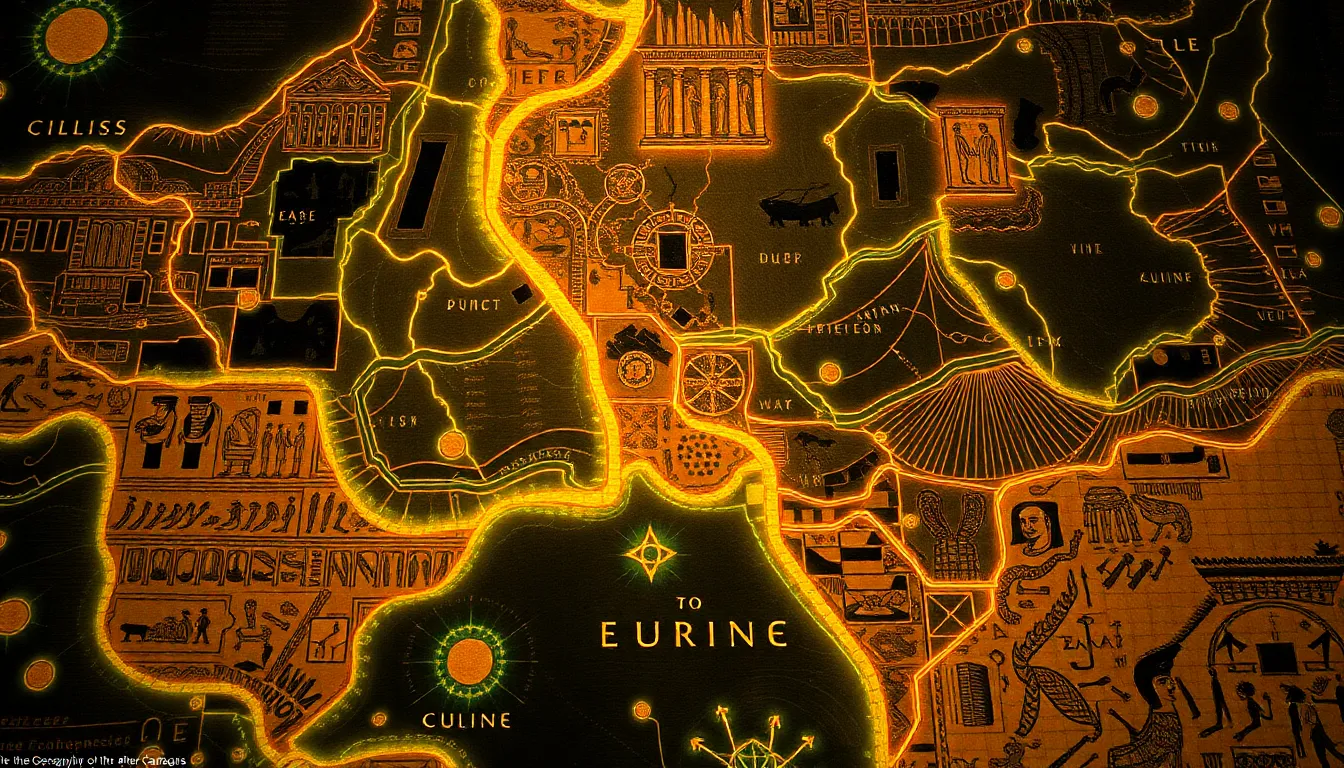 The Geography of the Afterlife: Mapping the Journey to Duat