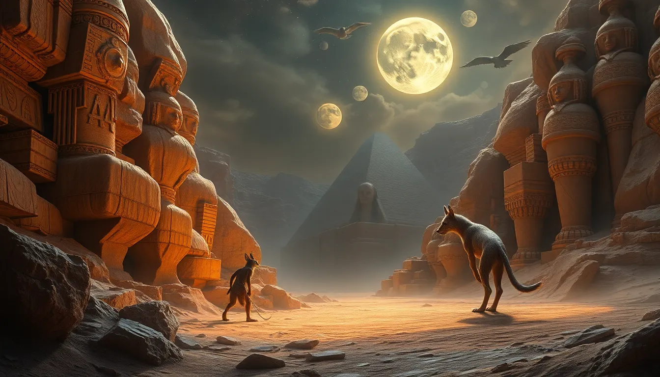 The Geography of the Sacred Jackal: Myths of Anubis