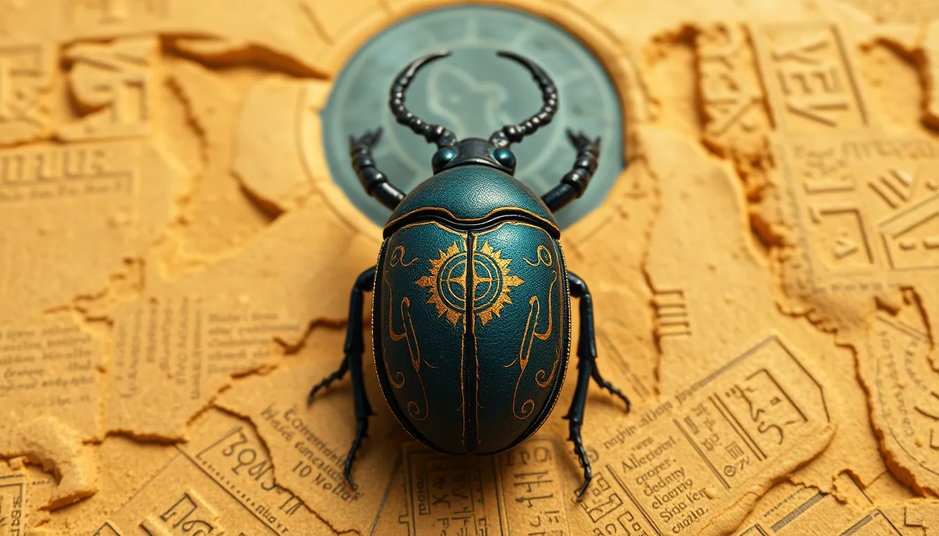 The Geography of the Sacred Scarab: Myths and Legends