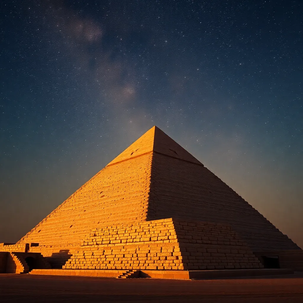 The Great Pyramid’s Alignment with the Stars