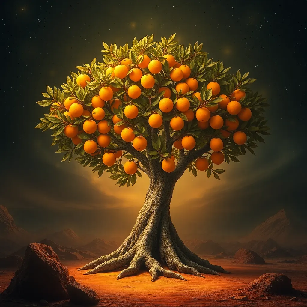 The Myth of the Sacred Tangerine Tree in Egyptian Culture