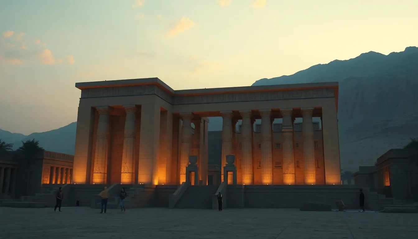 The Mythical Geography of the Temple of Luxor