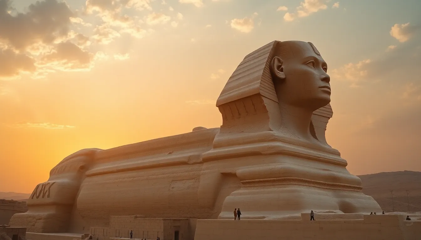 The Myths of Pharaoh Khafre’s Sphinx and Its Mysteries