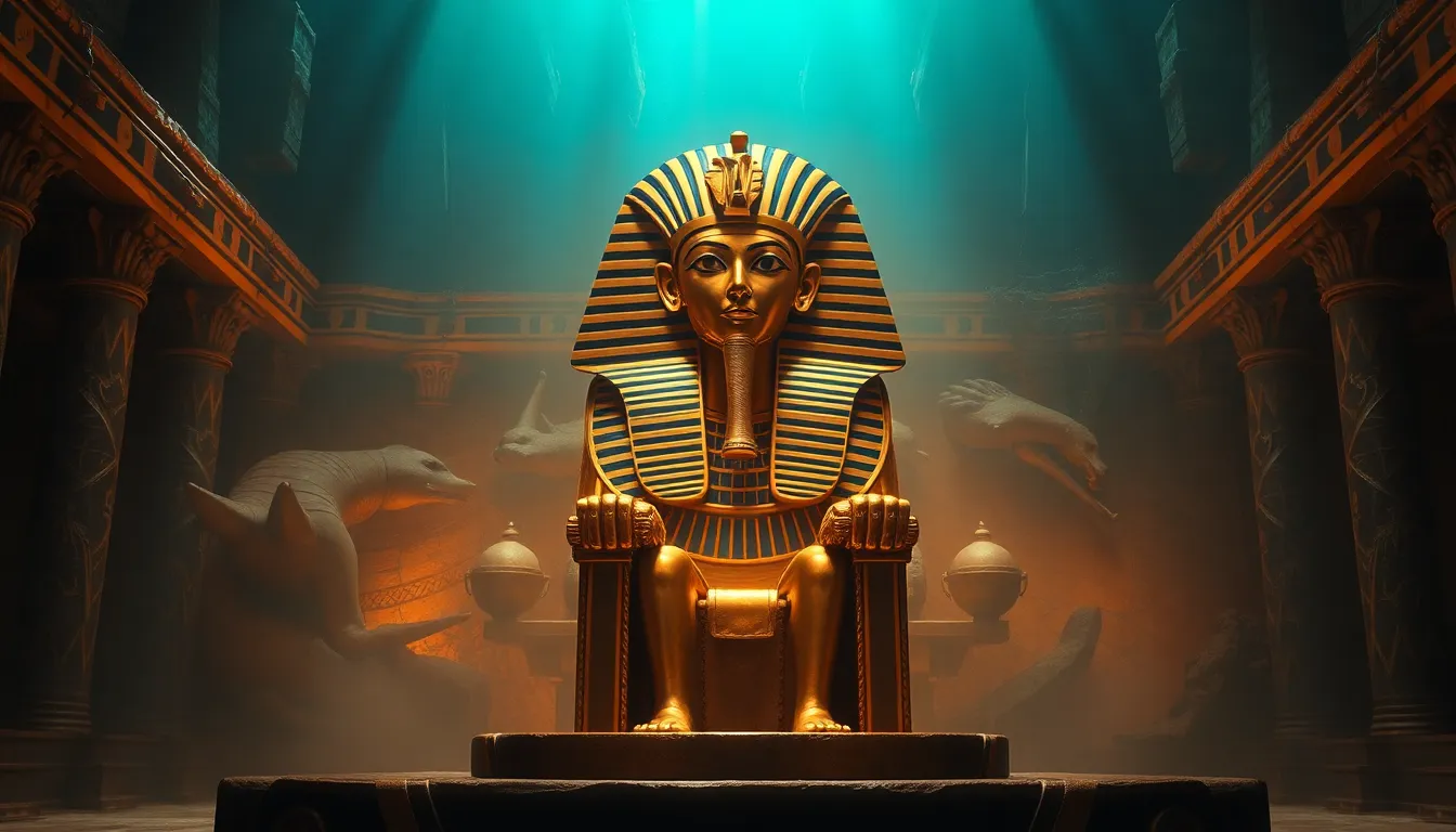 The Myths of Pharaoh Tutankhamun’s Golden Throne