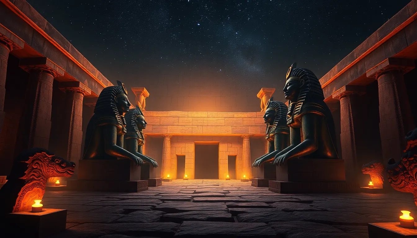 The Myths of the Pharaohs’ Tombs: Guardians of the Afterlife