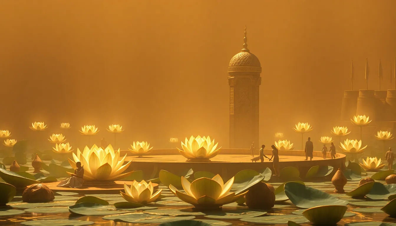 The Rituals of the Festival of the Sacred Lotus