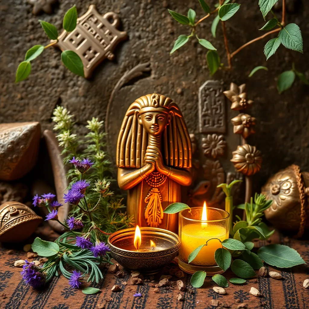 The Role of Herbs in Egyptian Love Spells