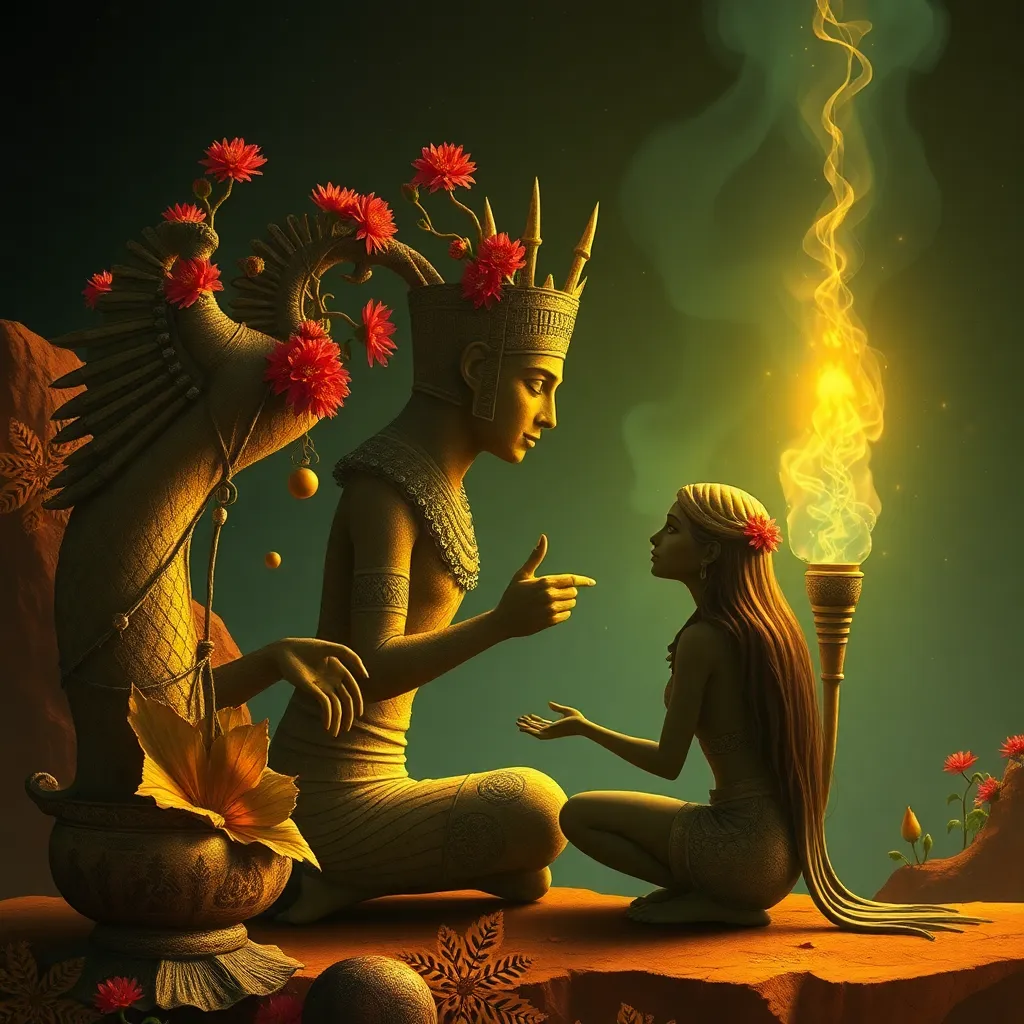 The Role of Sacred Plants in Egyptian Love and Romance