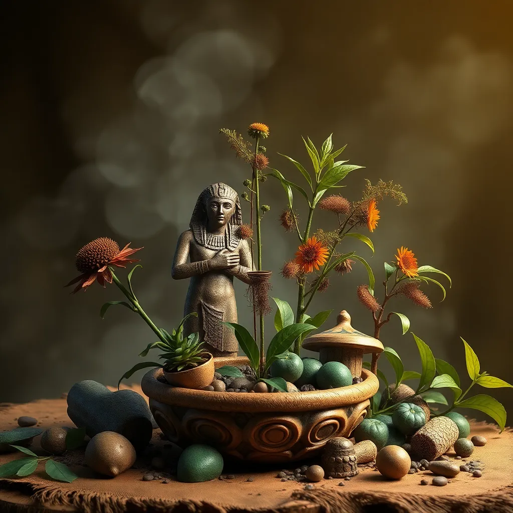  The Role of Sacred Plants in Egyptian Ritual Offerings