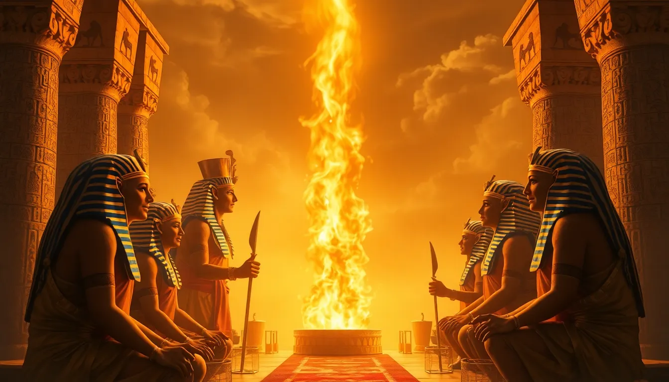 The Role of the Pharaoh in Religious Ceremonies