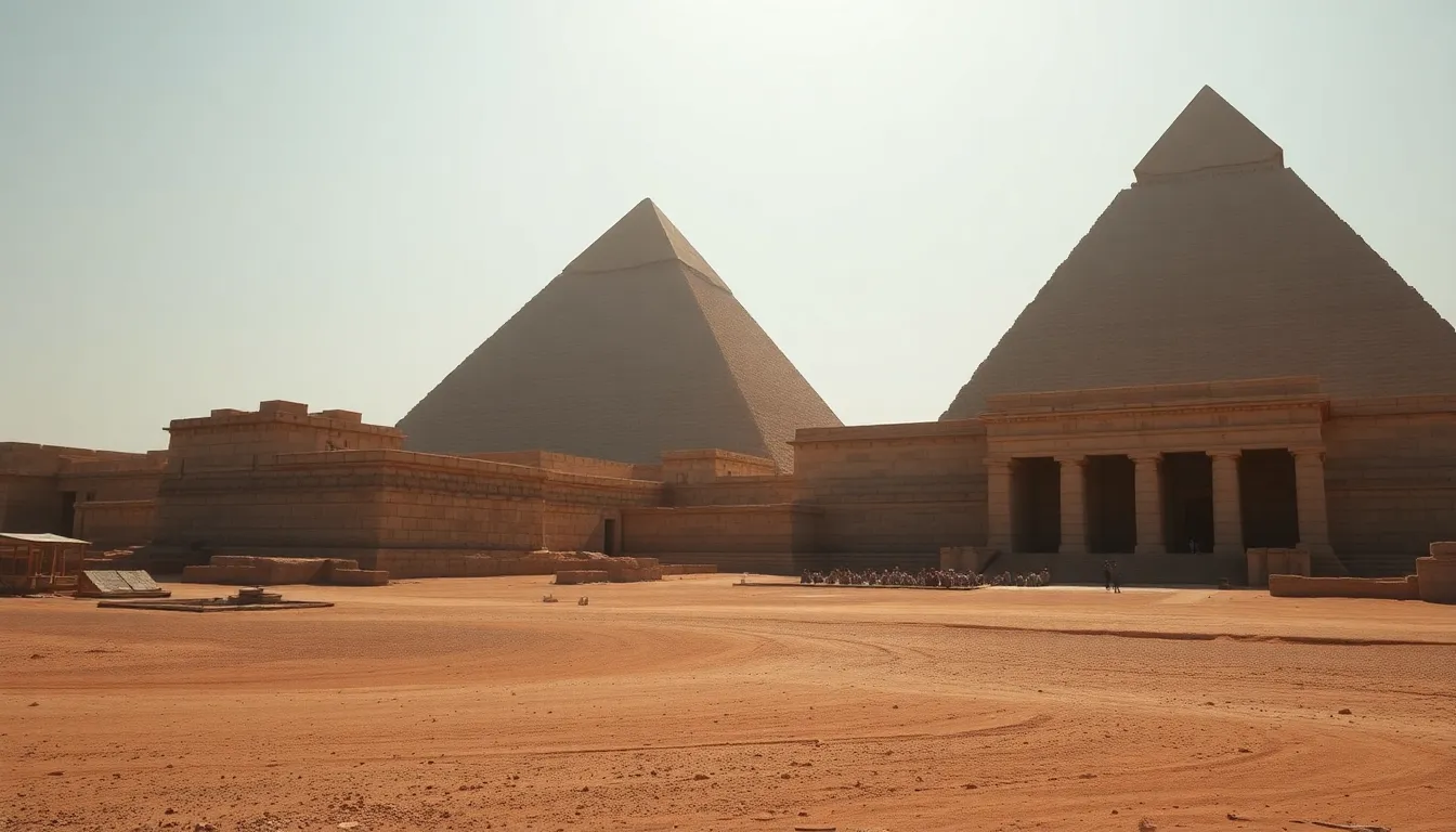 The Sacred Geography of the Pyramids: Myths of Construction