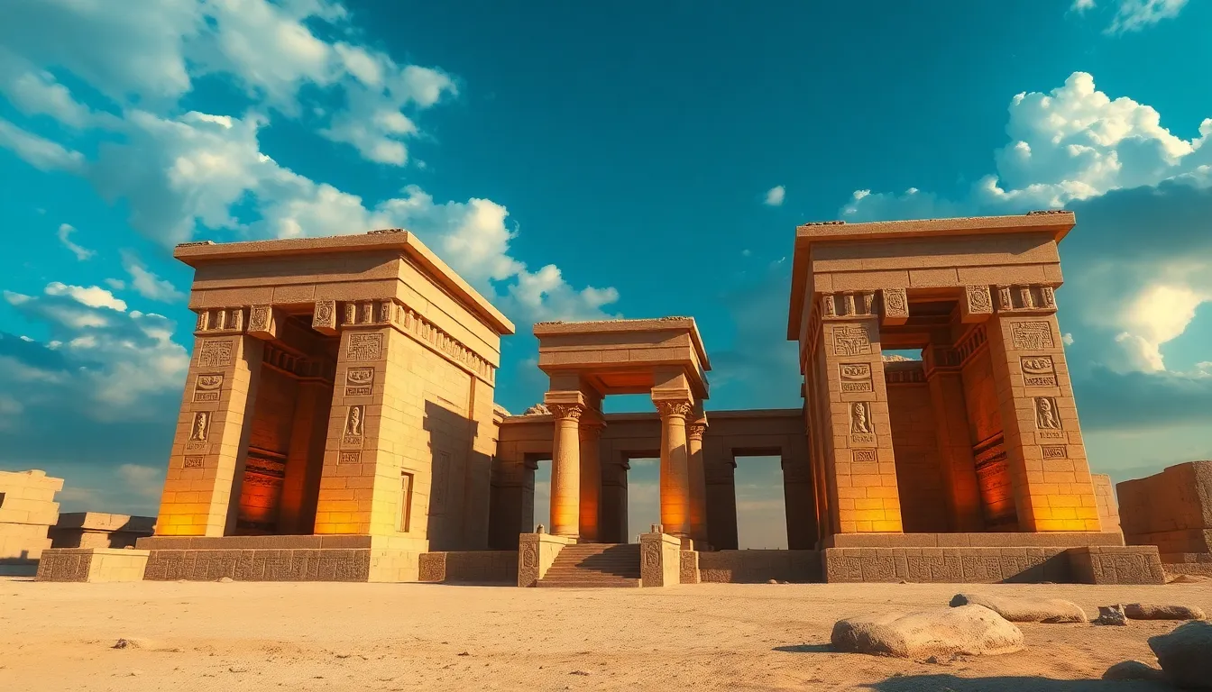 The Sacred Geography of the Temple of Osiris