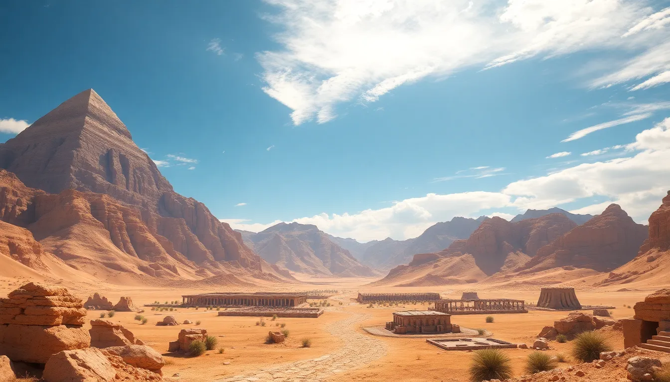 The Sacred Mountains: Where Egyptian Gods Found Refuge
