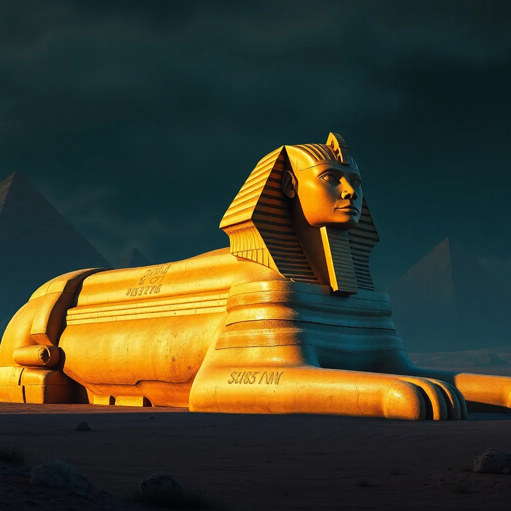 The Sphinx and Its Connection to the Underworld