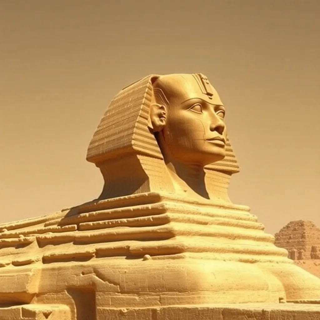 The Sphinx and Its Role in Egyptian Trade and Economy