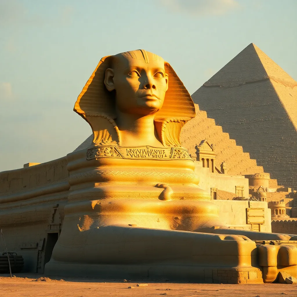 The Sphinx and Its Role in the Pyramids’ Construction