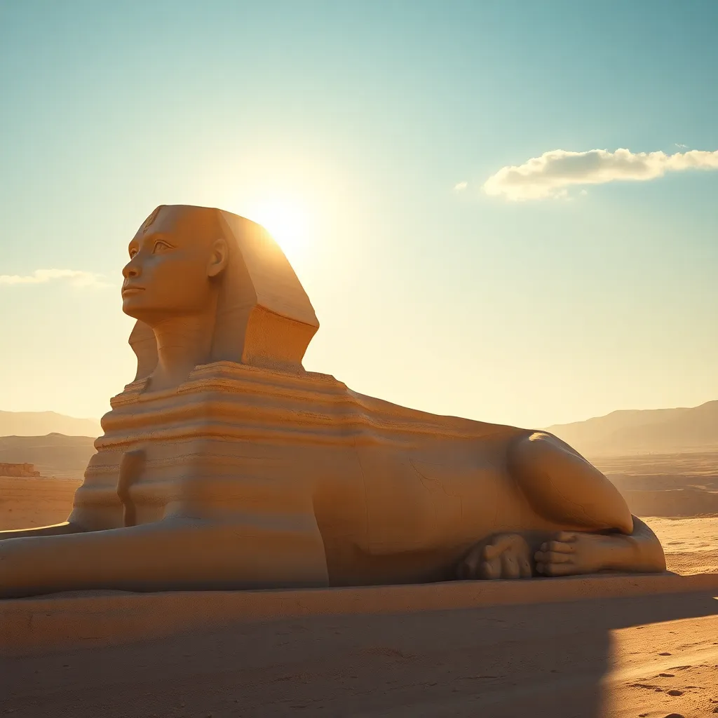 The Sphinx and the Sun God: A Celestial Connection