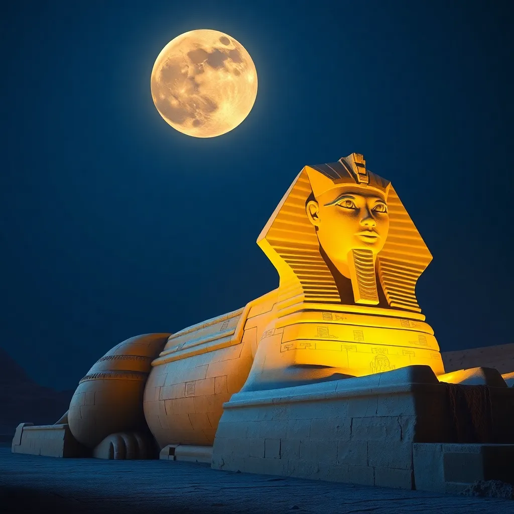 The Sphinx in Egyptian Folklore: Tales of Wonder