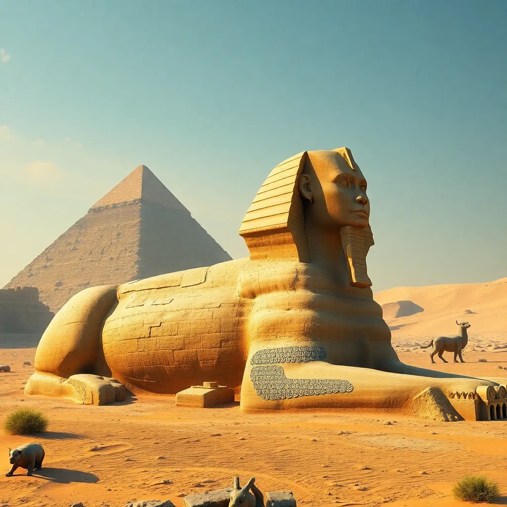 The Sphinx’s Place in Egyptian Folktales