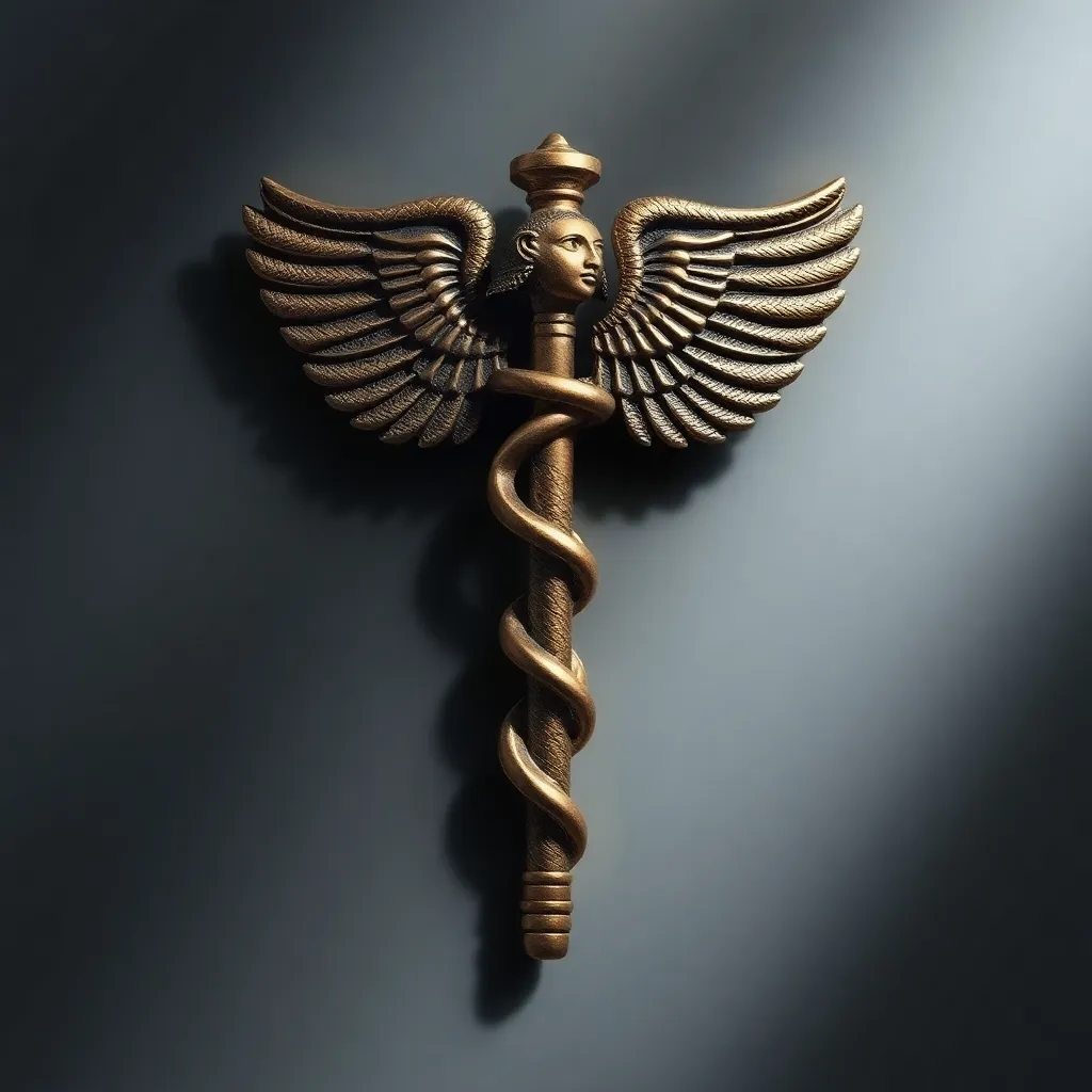 The Symbolism of the Caduceus in Egyptian Amulets