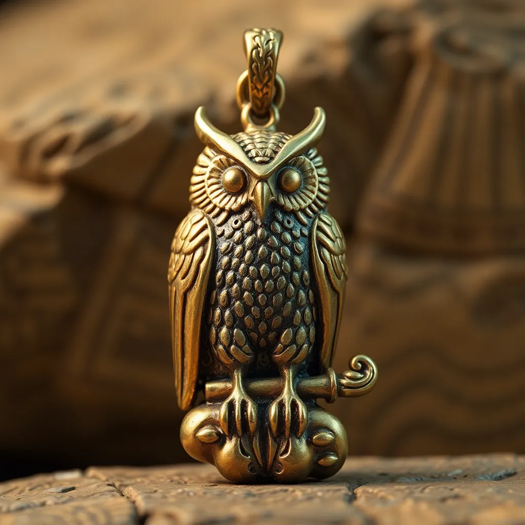 The Symbolism of the Owl in Egyptian Amulet Crafting