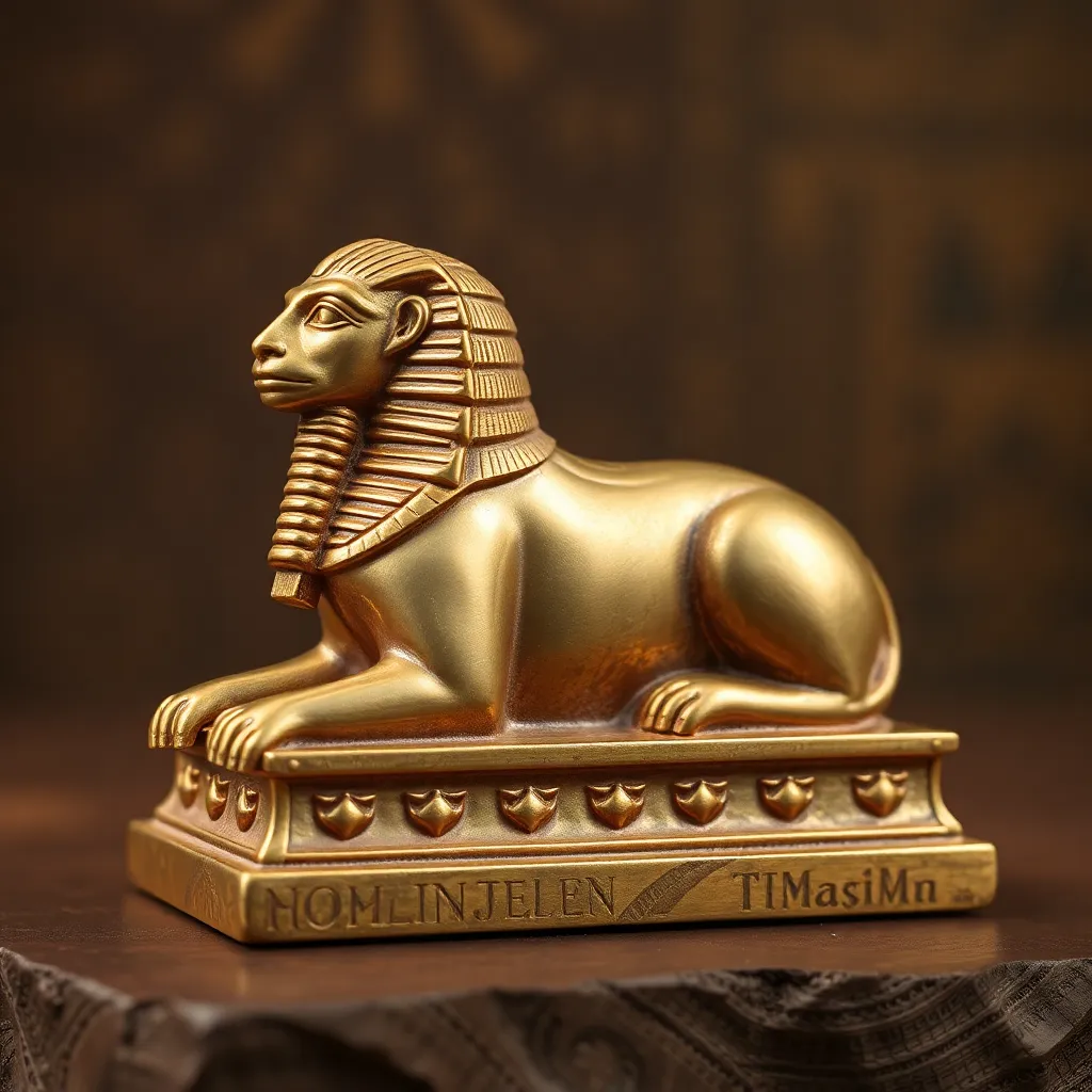 The Symbolism of the Sphinx in Egyptian Amulet Crafting