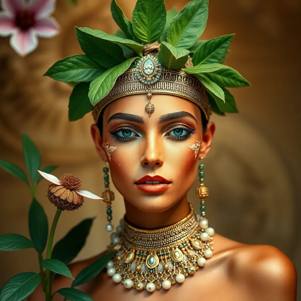 The Use of Sacred Plants in Egyptian Beauty Rituals