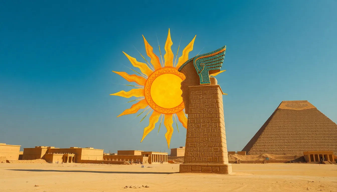 The Connection Between Solar Myths and Egyptian Art