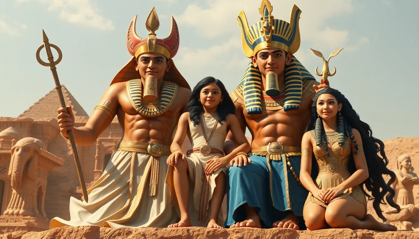 The Divine Family: Relationships Between Egyptian Gods