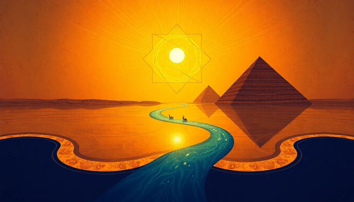 The Geometry of the Sacred River: Myths of the Nile