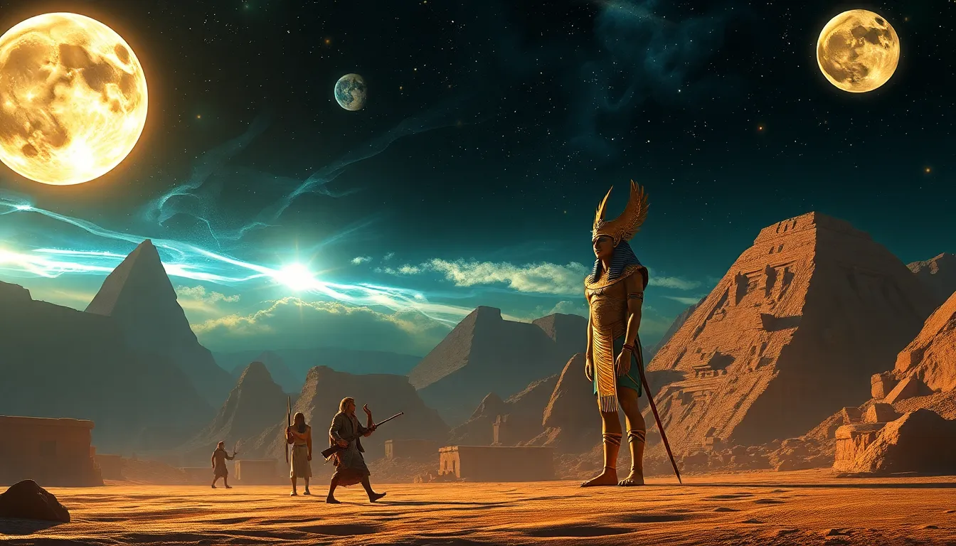 The Lunar Legends of Ancient Egyptian Heroes