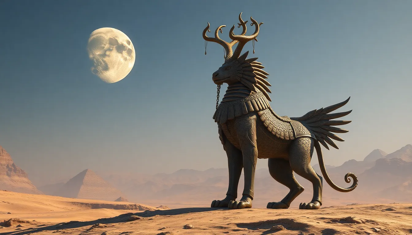 The Moon’s Influence on Egyptian Mythical Creatures