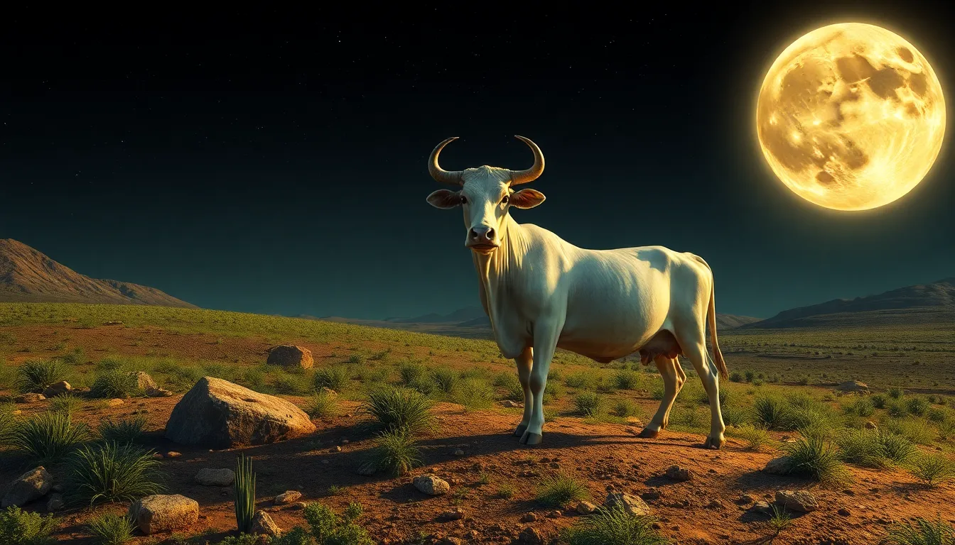 The Myth of the Moon and the Cow: Nourishment and Fertility