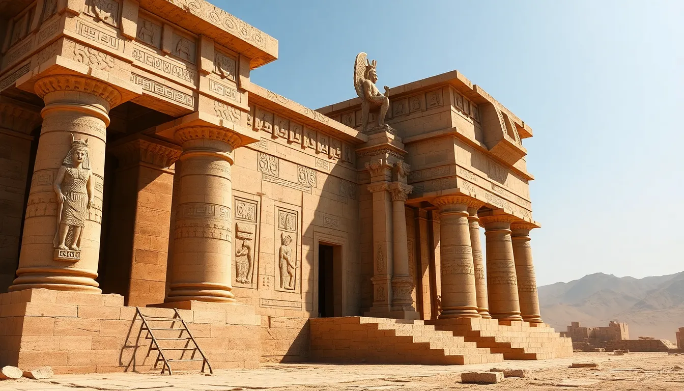 The Sacred Sites: Temples Dedicated to Egyptian Deities