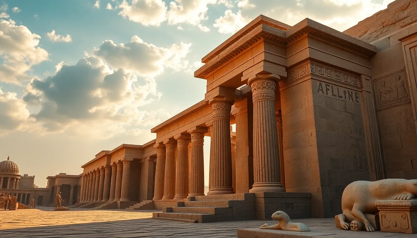 The Sacred Sites of Ancient Egypt: Temples of the Gods