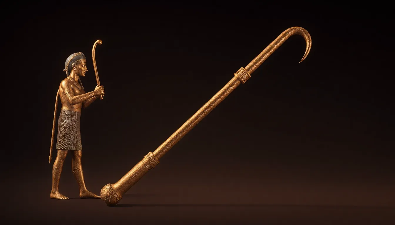 The Symbolism of the Crook and Flail in Egyptian Beliefs