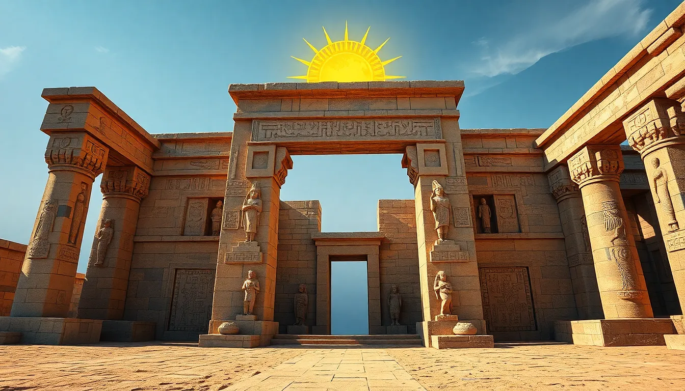 The Influence of Solar Myths on Egyptian Architecture