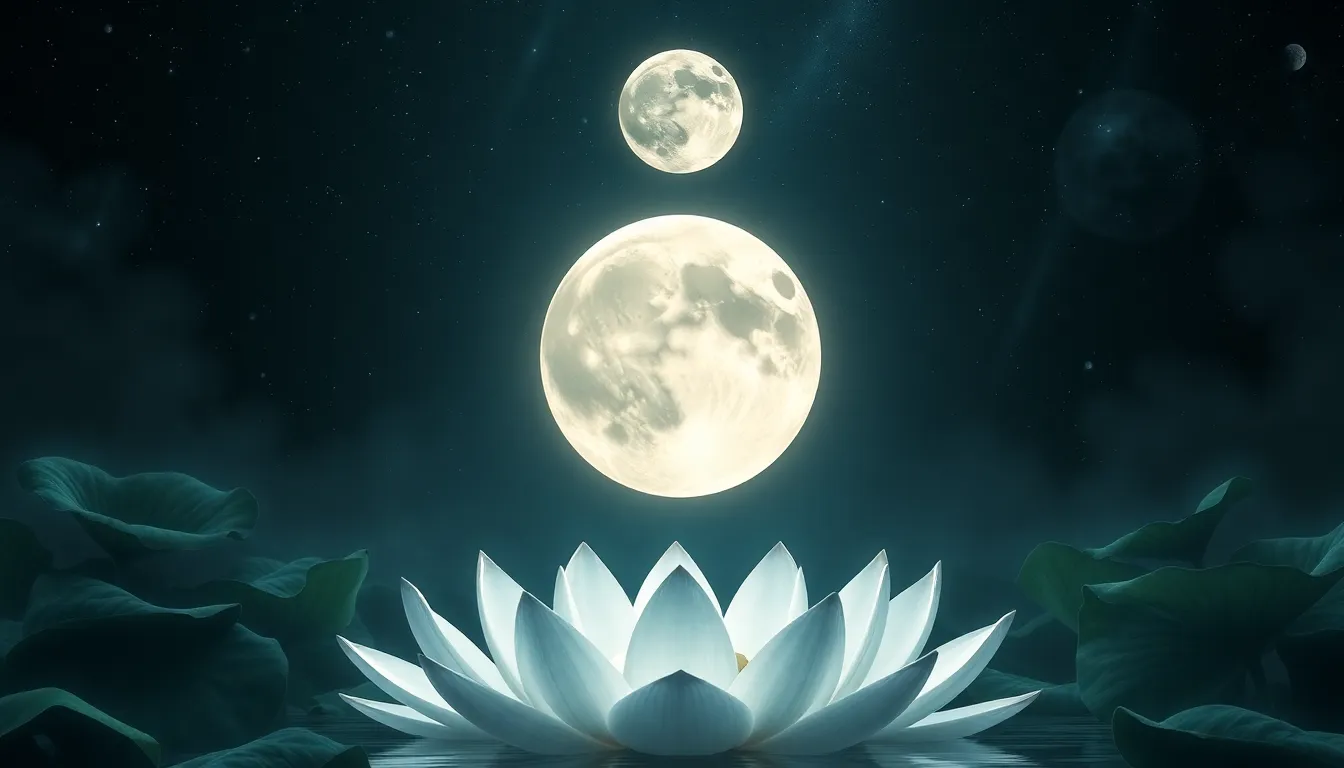 The Myth of the Moon and the Lotus: Symbols of Purity