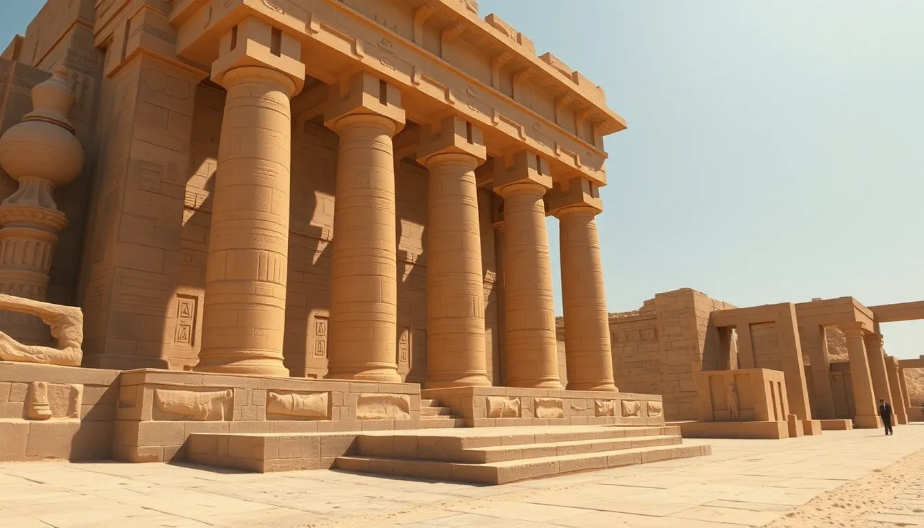 The Influence of Solar Myths on Egyptian Architecture