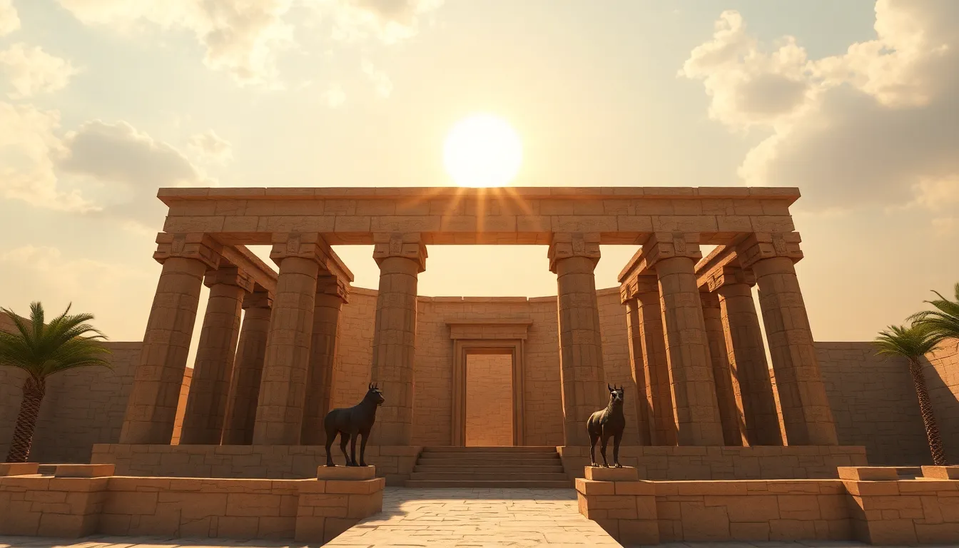 The Role of Sun Worship in Egyptian Temples