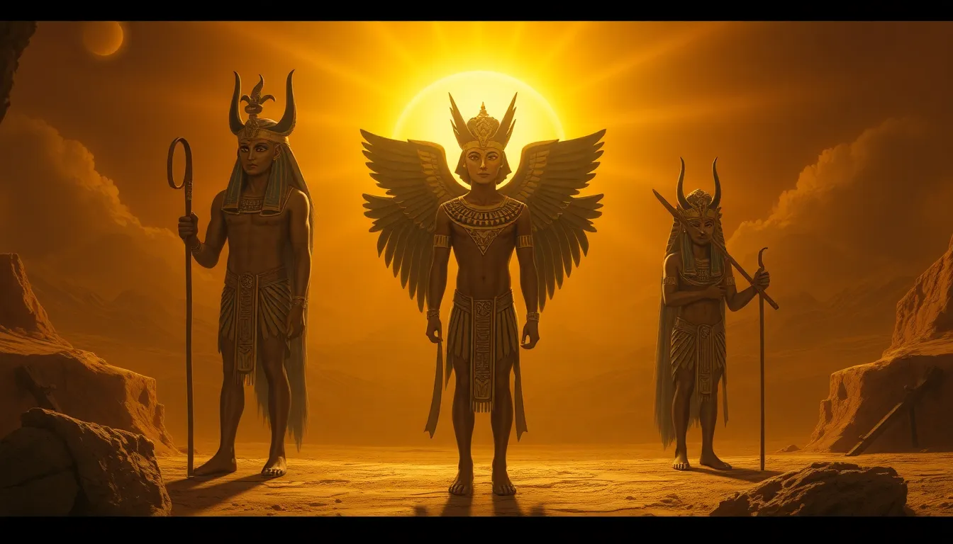 The Myth of Ra’s Children: The Solar Deities