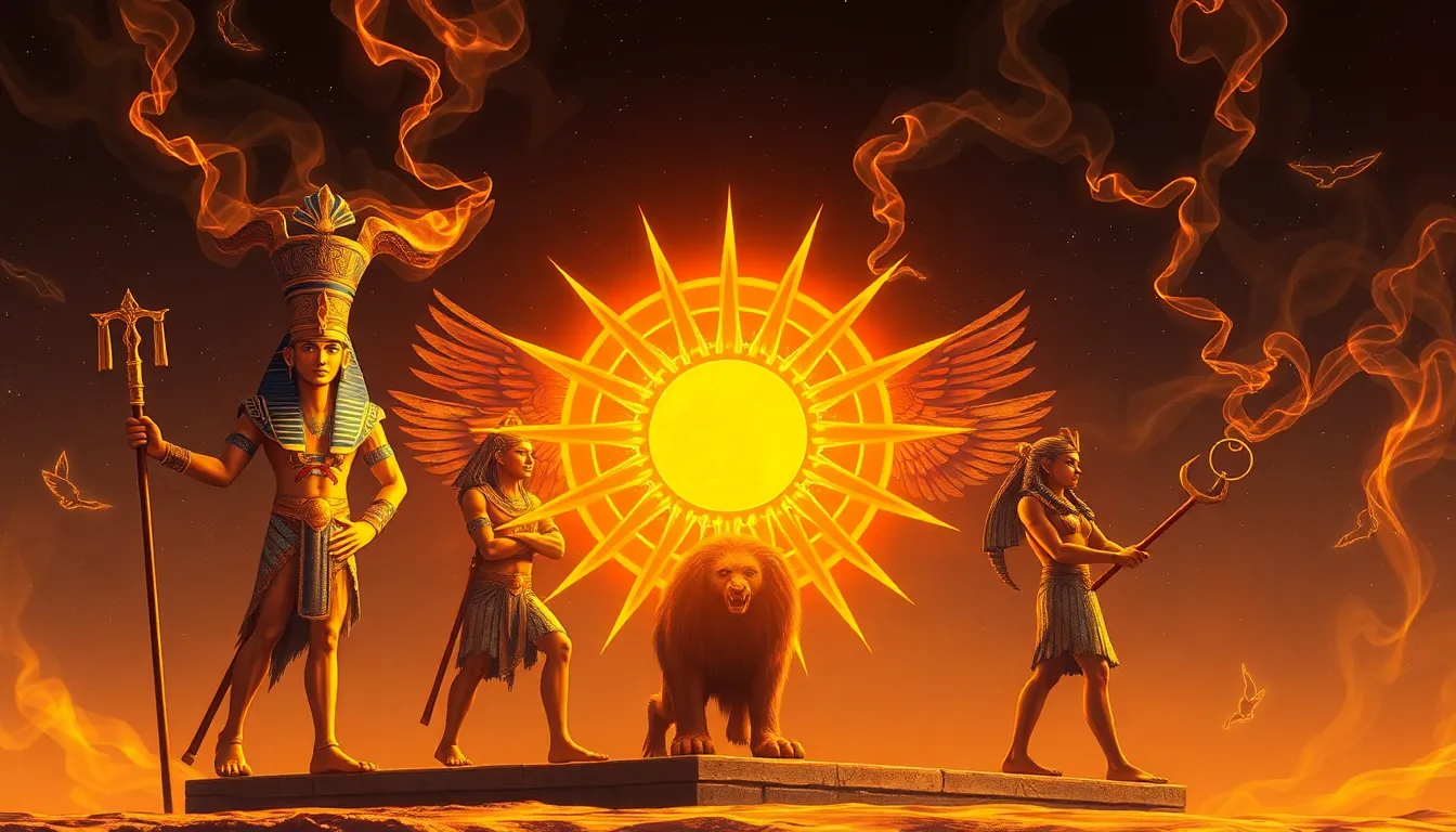 The Solar Myths of the Ancient Egyptian Gods