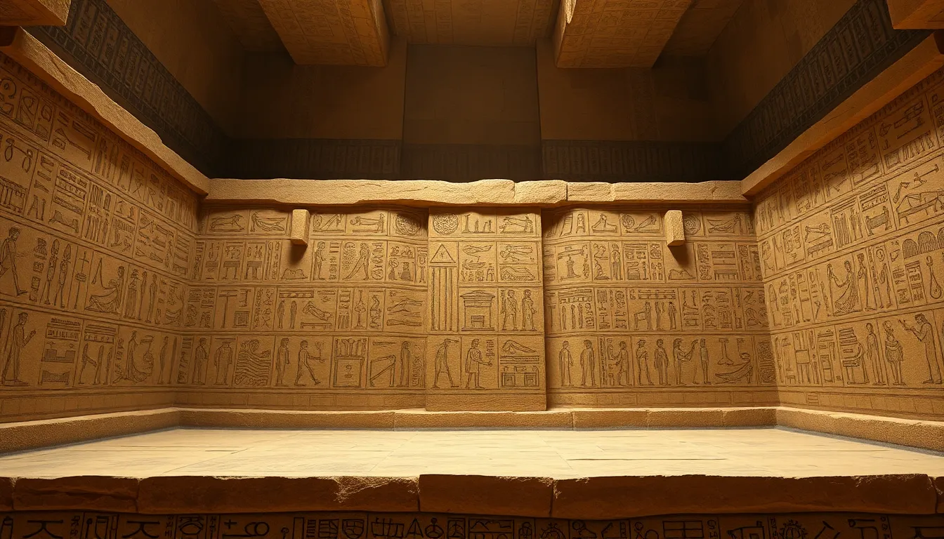 Decoding Hieroglyphs in Royal Tombs: A Linguistic Journey