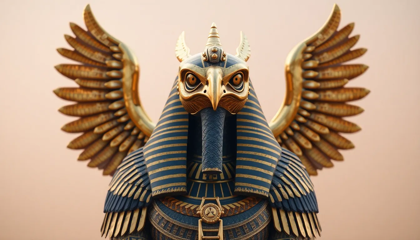 Horus: The Falcon-Headed Protector of Pharaohs