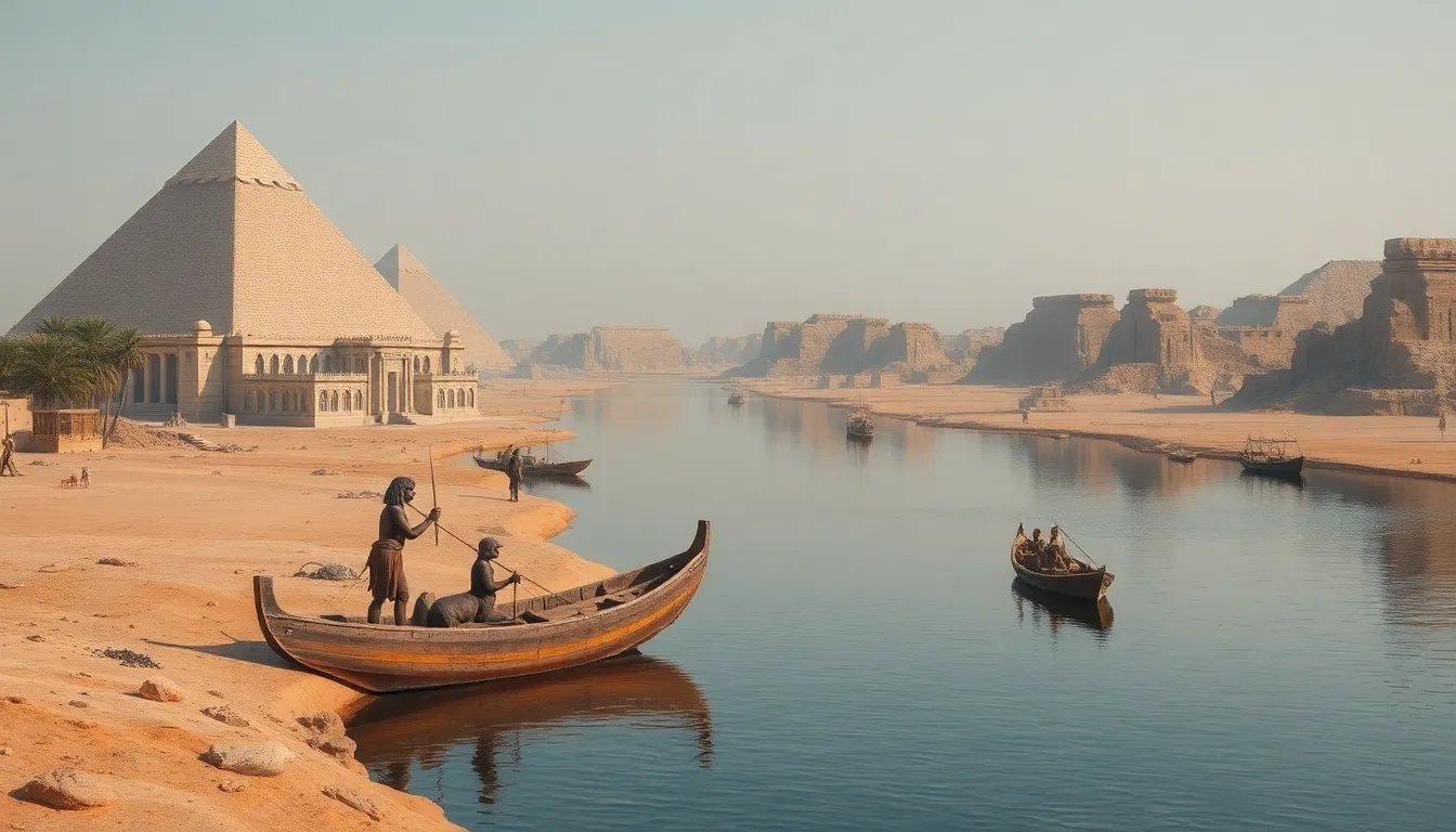 Nile’s Influence on Egyptian Trade and Economy