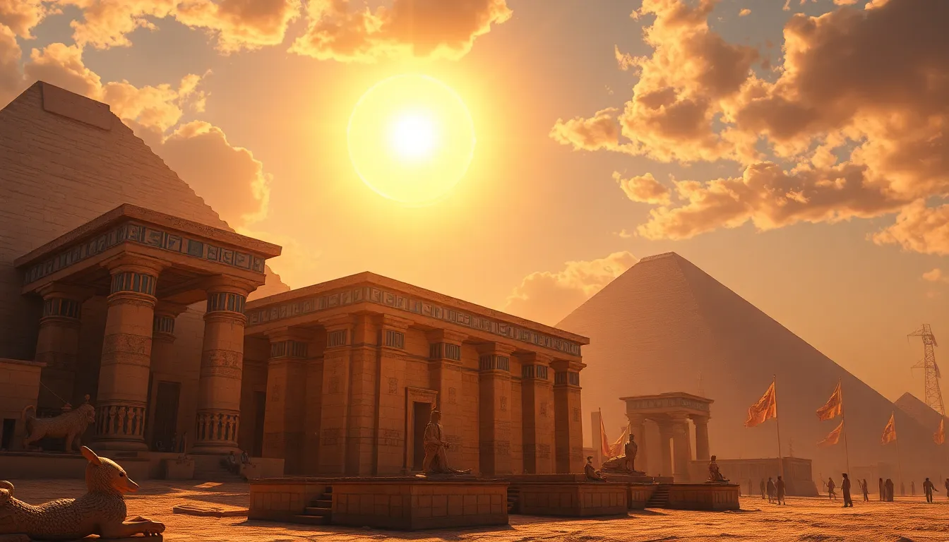 The Connection Between Solar Myths and Egyptian Festivals